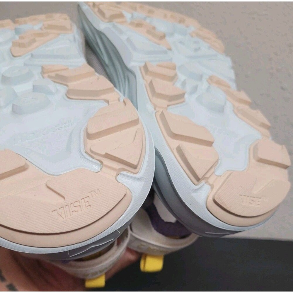 HOKA Hopara 2 Wmn's 10B ANW Cream Mint Lavender Trail Hiking Sandals Water Shoes - Picture 11 of 12